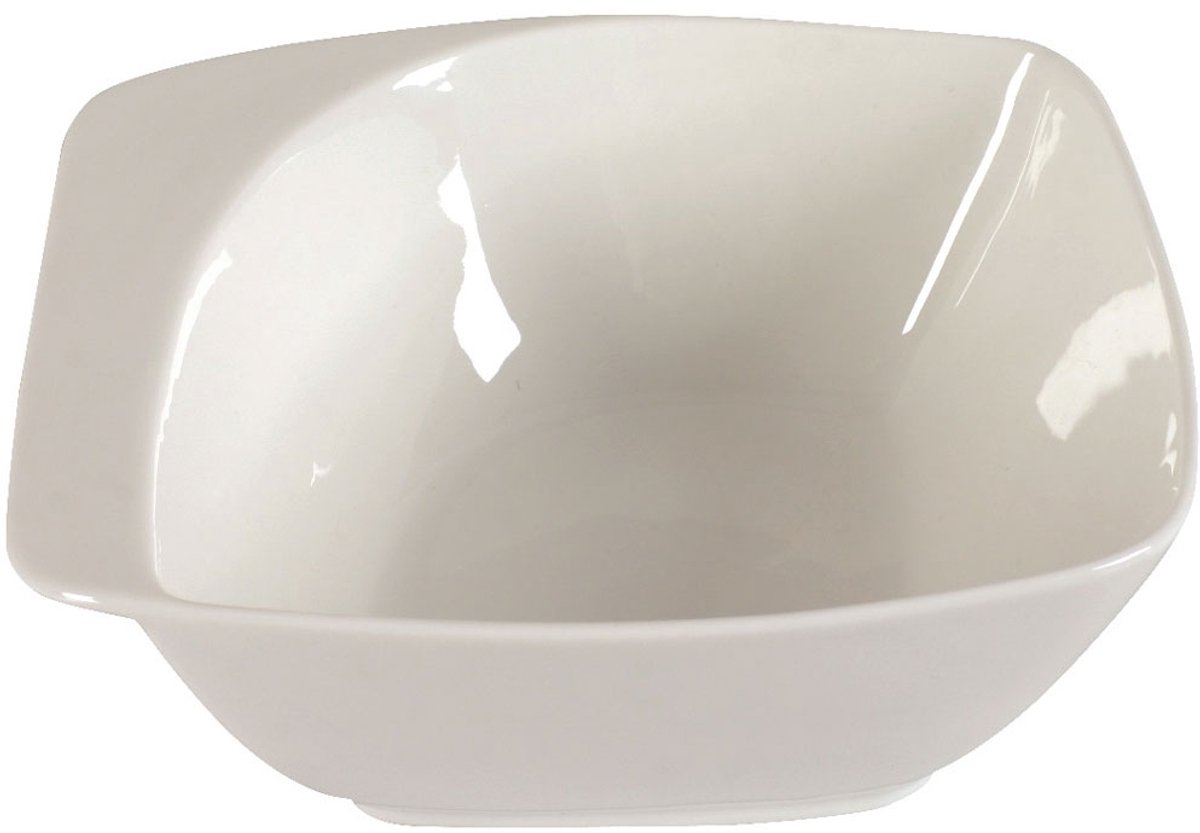 Ambition Salsa Saladekom Wit 22cm 900ml - Stijlvol en Duurzaam