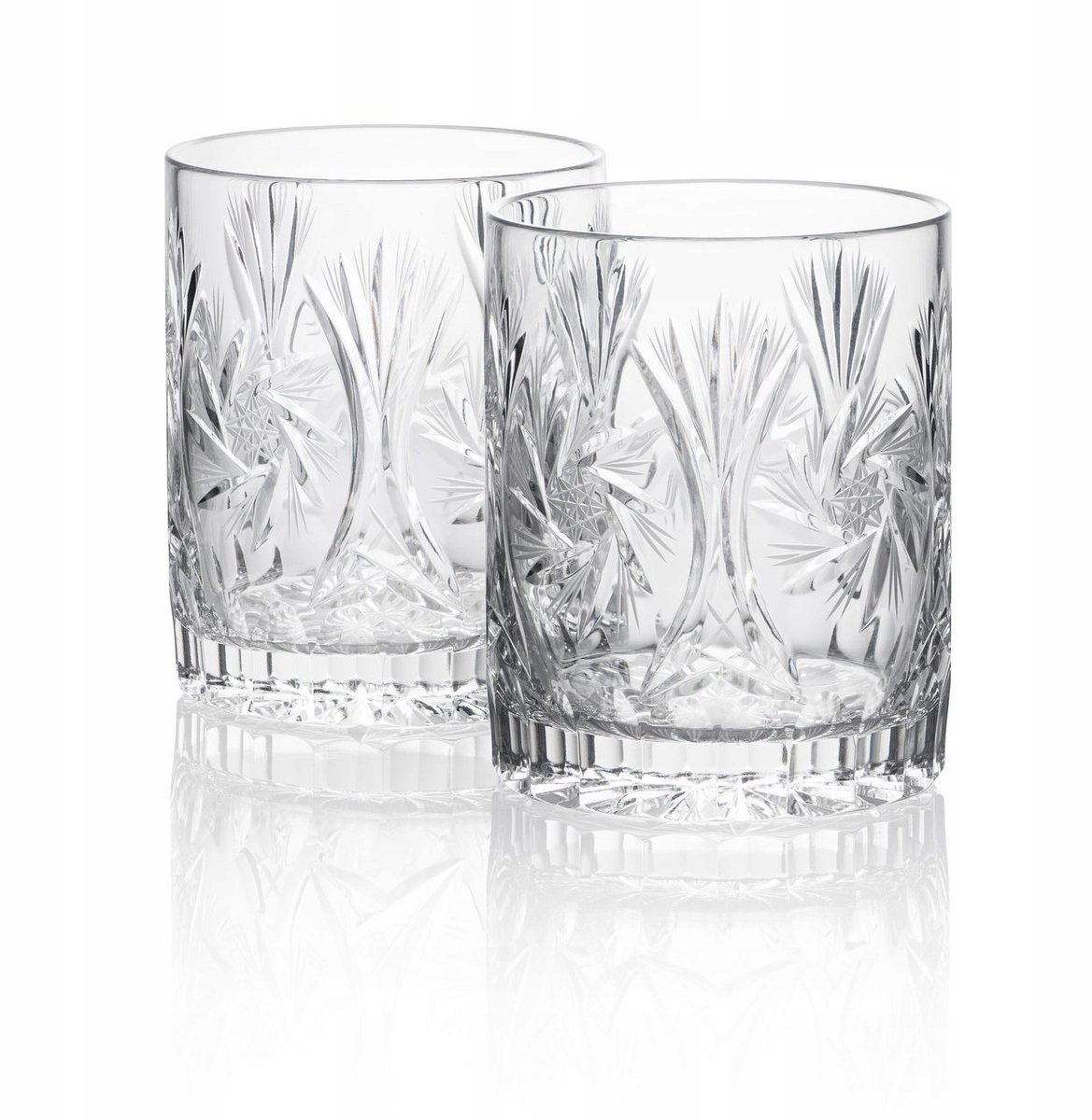 AmberGlass kristalwhiskyglazuren 2 stuks - Uniek Geslepen