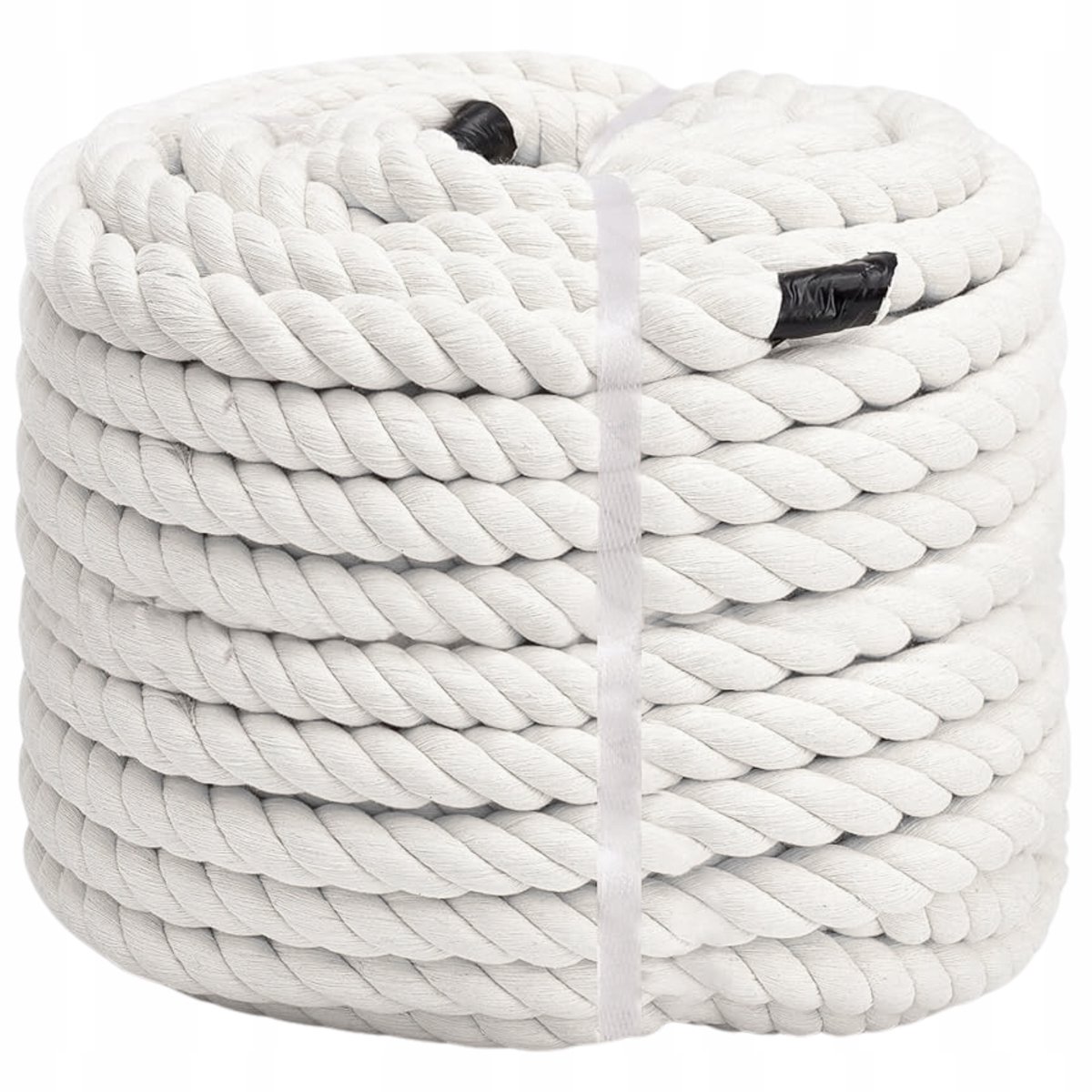 Merkloos Katoenen Touw 8mm - 50m, Sterk en Decoratief