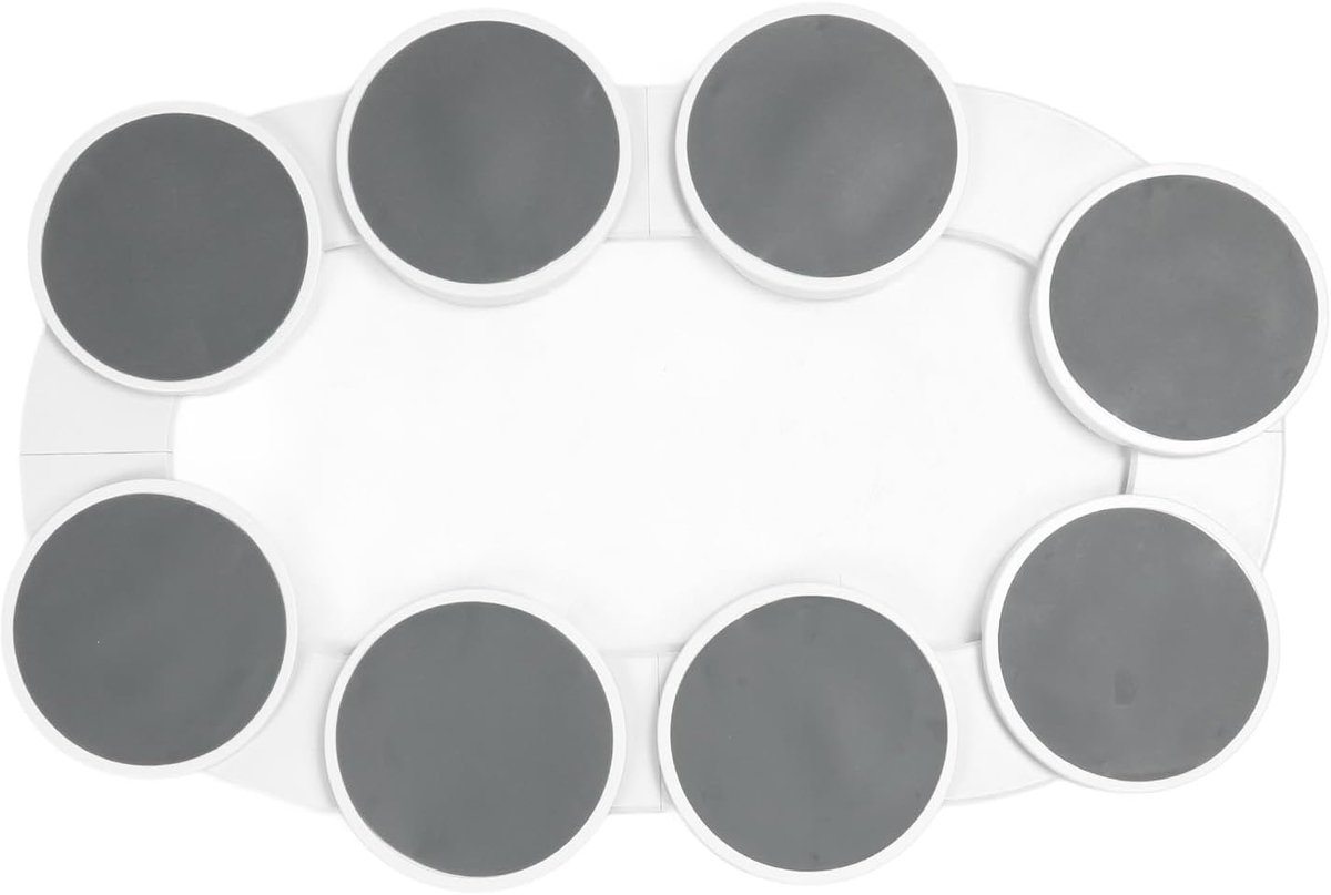 Lazy Susan Turntable Expandable for Rectangular Elongated Tables, Kitchen Dining Tables Party Gatherings, Turntable - ShopVlot