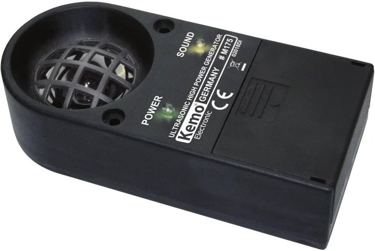 Katten Verjager voor de Tuin - Grijs - 140 x 65 x 37 mm - Ultrasone Geluid - Voor Buiten