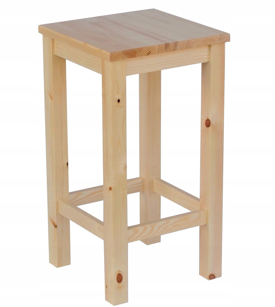 Houten Bar Kruk 60 cm - Eenvoudig & Modern Design