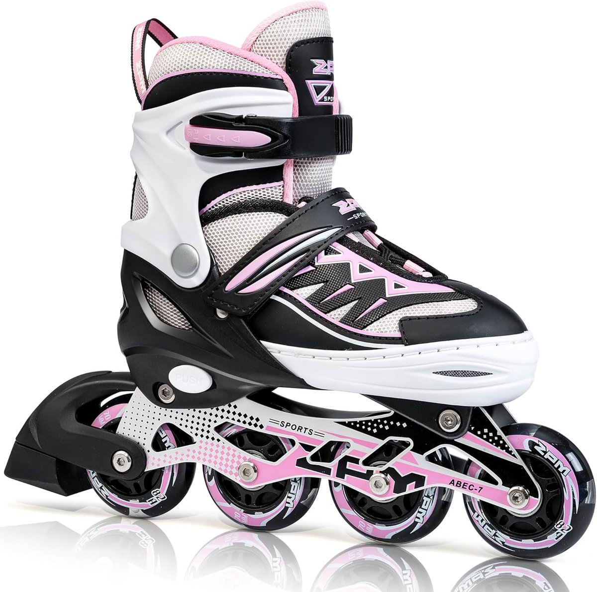 Inline skates - verstelbaar - lumineus design - perfect voor beginners