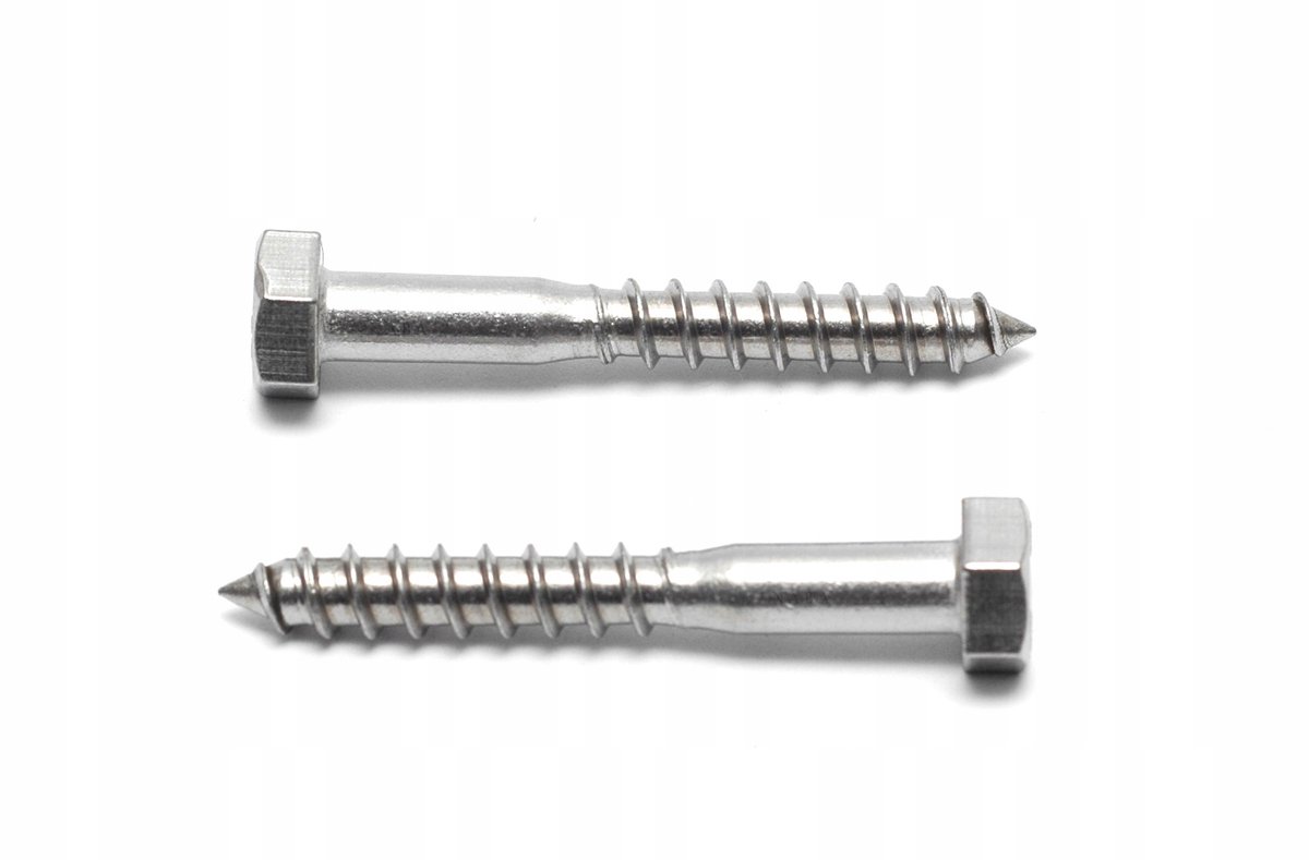 Roestvrijstalen Zeskantbout 6x40 INOX A2 - 10 Stuks