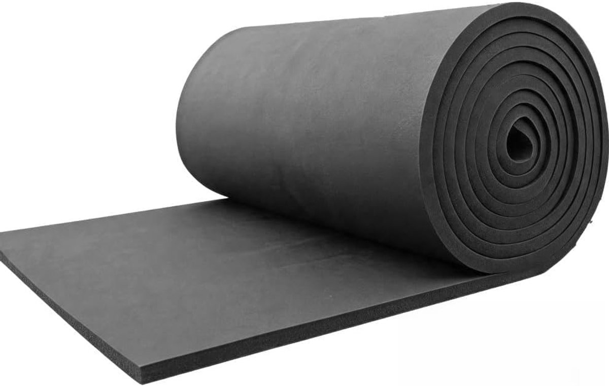 Isolatiemat auto 20 mm - schuimrubber - geluids- en warmte-isolatie - bescherming tegen krassen - ShopVlot