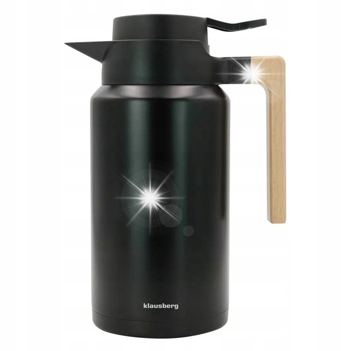 RVS Thermos Kan 2L voor Koffie & Thee - Dubbelwandig & Lekvrij