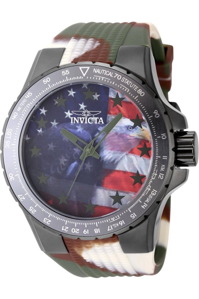 Invicta Aviator 48956 Herenhorloge Quartz - 50 mm