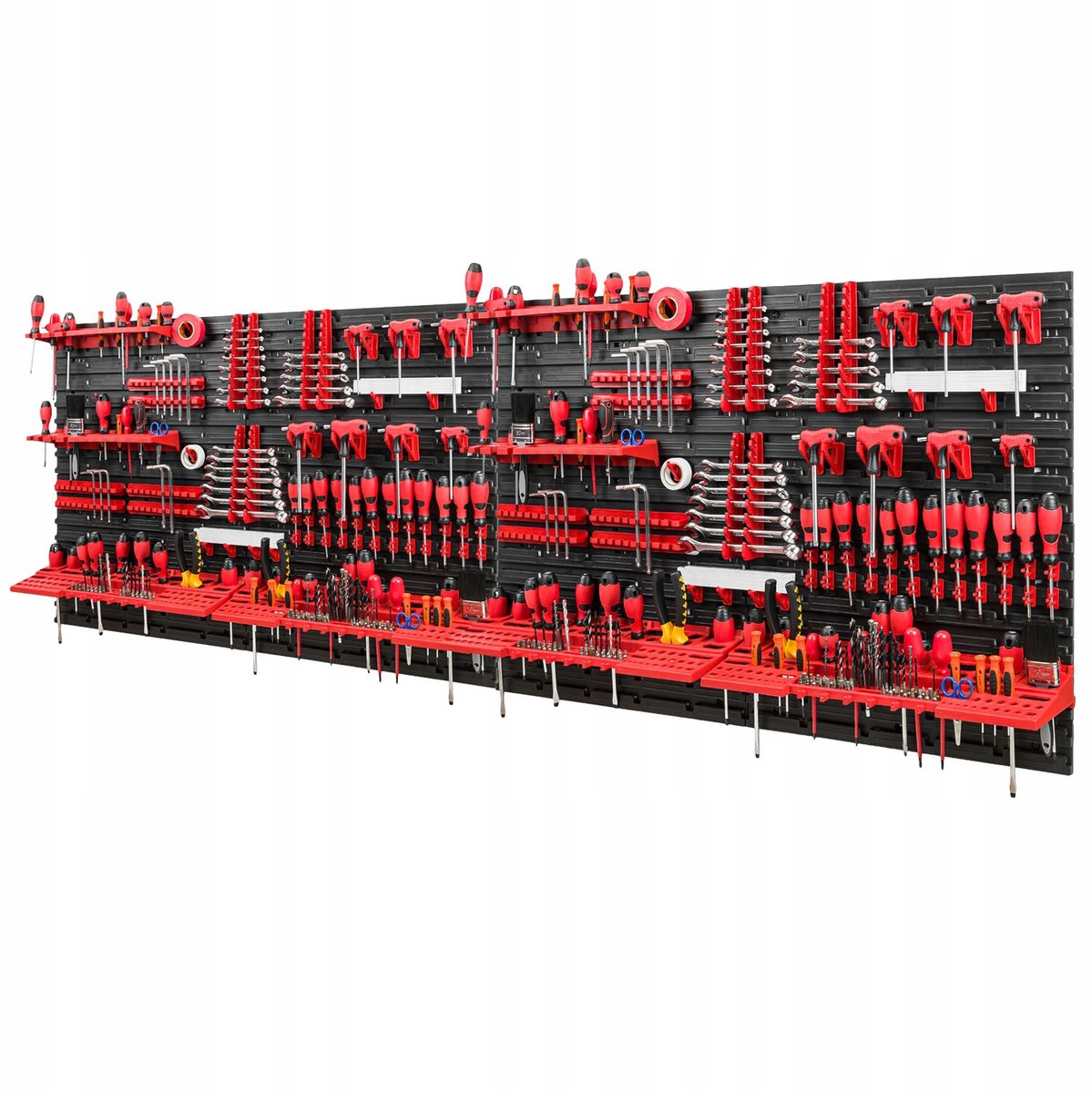 Grote Gereedschapswand 230x78cm - Organisatie voor Garage & Werkplaats