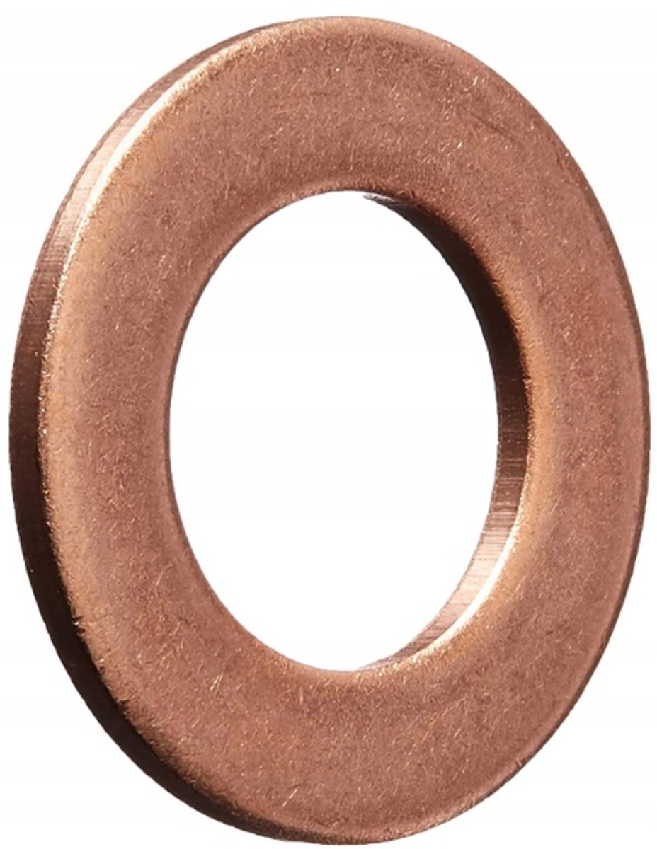 Koperen Afdichtring 12x18x1.5mm - 50 stuks