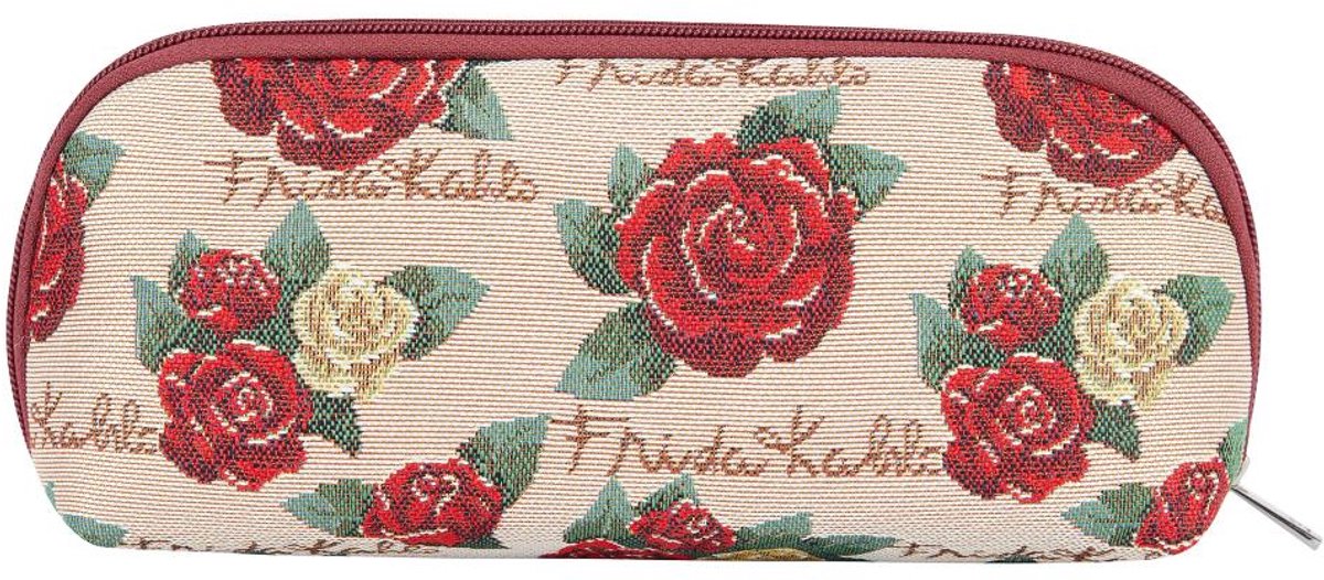 Make -up - Brush bag - Frida Kahlo - Rose - Rozen - Bloemen