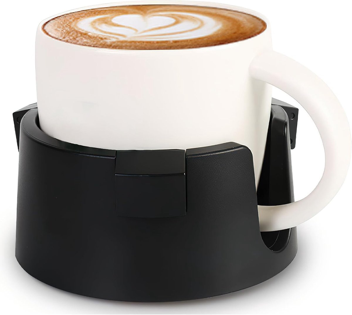 Multifunctional cup holder, rotatable fixed cup holder, heat-insulating cup holder for desk cups, the 3M strap on the - ShopVlot