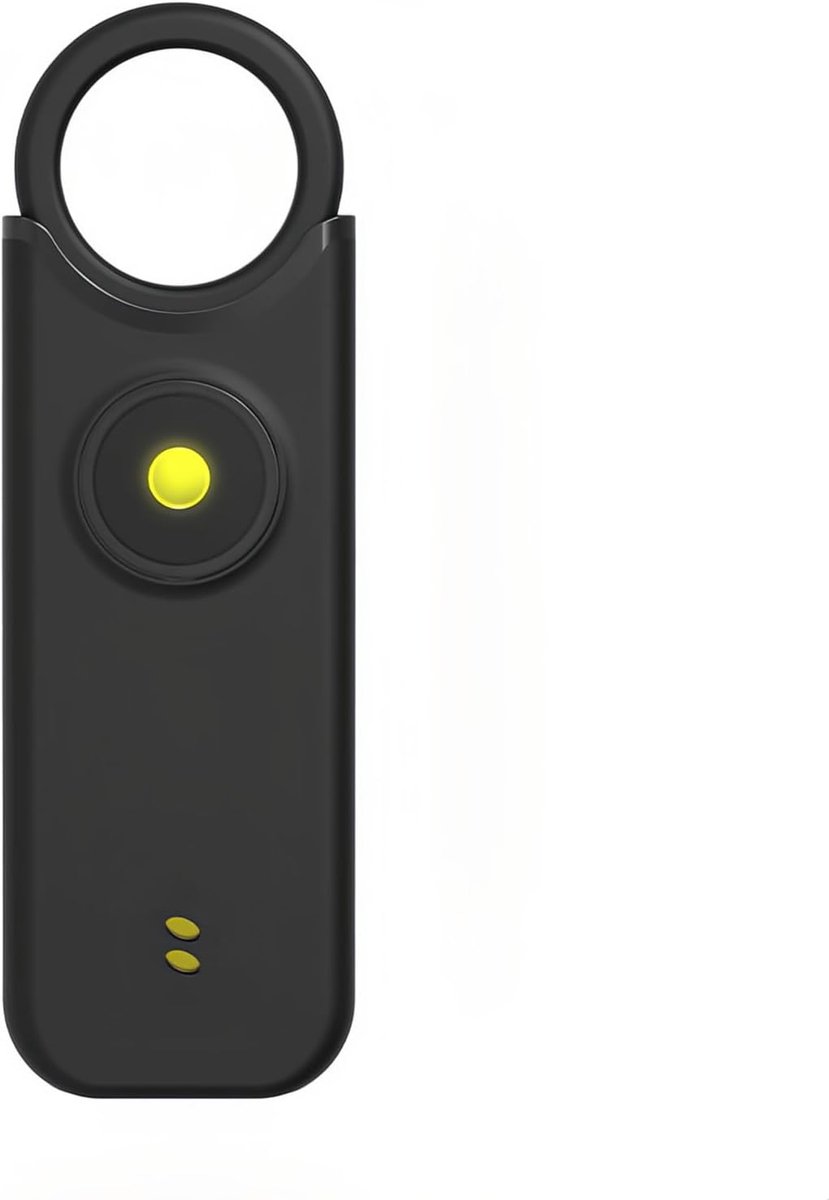 Sound Safety Alarm Keychain with 135dB Loud Portable Rechargeable Battery Notice Strobe LED Light Personal Emergency - ShopVlot