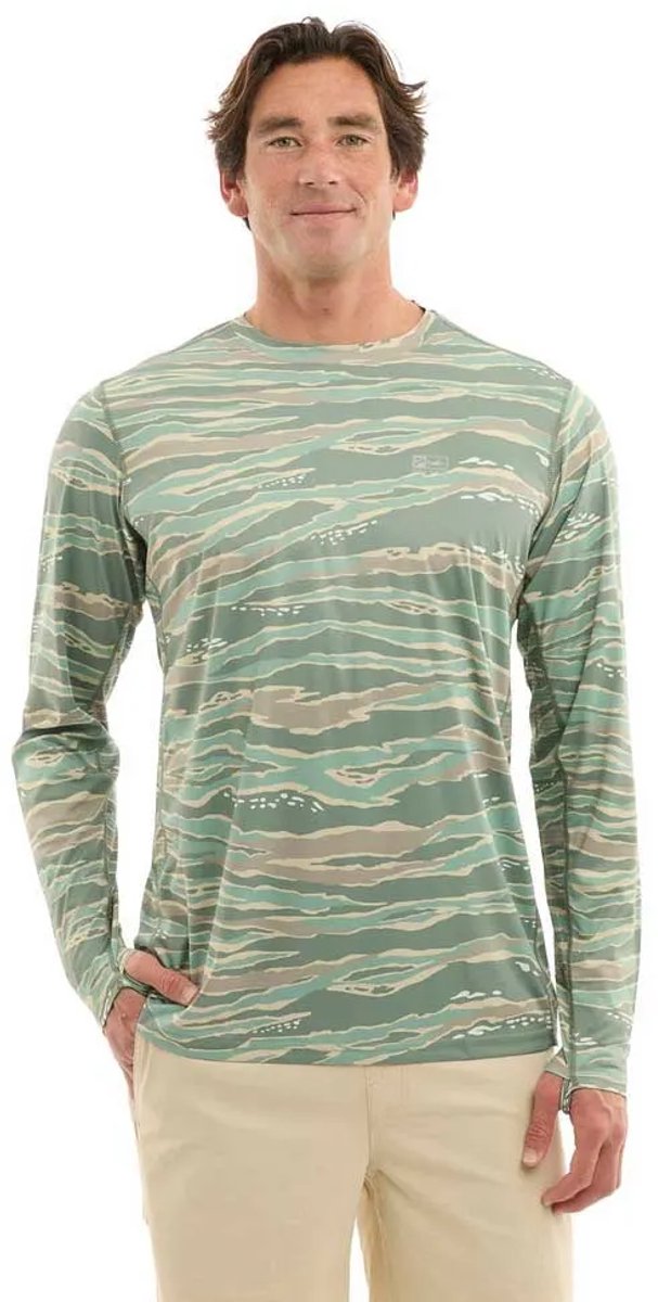 Pelagic Vaportek Uv-werende Langarm T-shirt M Man