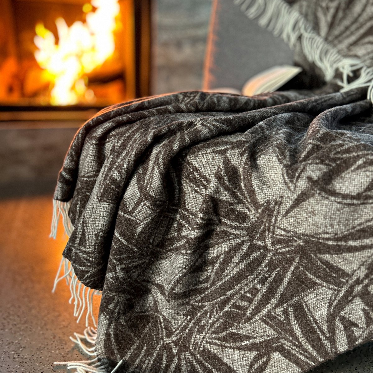 COZY BLANKETS Luxe 100% Nieuw-Zeelandse Wol Plaid 140x200cm - Warm & Ademend