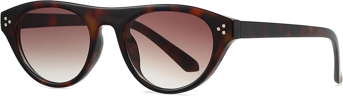 Zonnebril cat-eye retro - kleine ovale vorm - UV-bescherming - trendy vintage stijl - ShopVlot