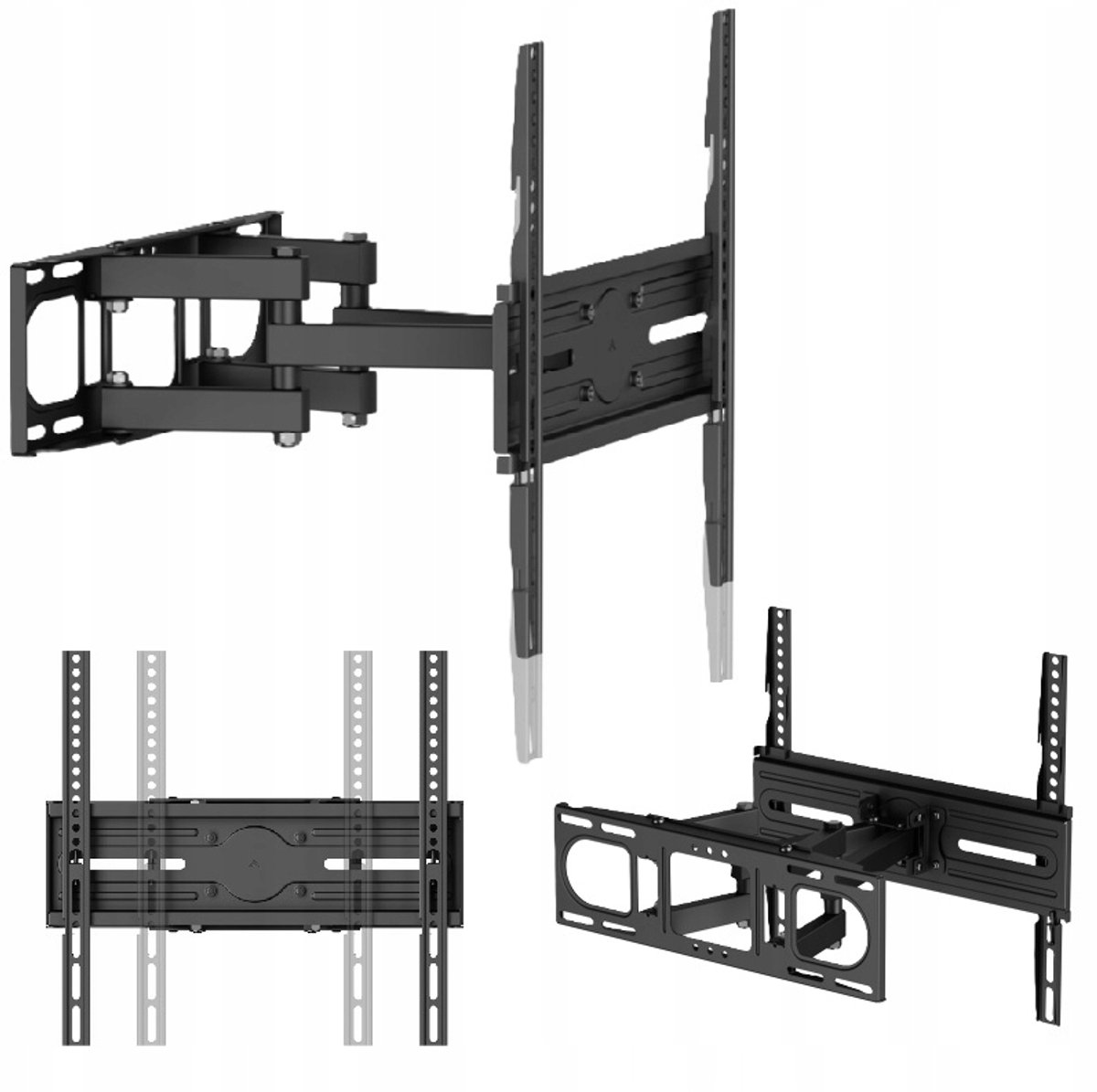 Merkloos TV Muurbeugel 37-70 inch, Kantelbaar & Draaibaar, VESA 400x400