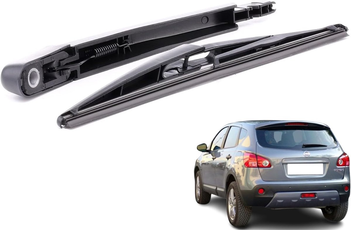 Arm met achterruitwisser voor achterklep geleverd met beschermkap en compatibel met Nissan Qashqai J10 J10E NJ10 NJ10 - ShopVlot