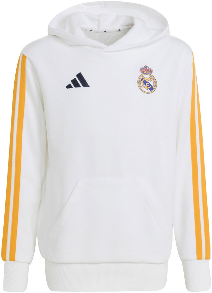 adidas Real Madrid Kids Hoodie Kinderen 116cm Wit