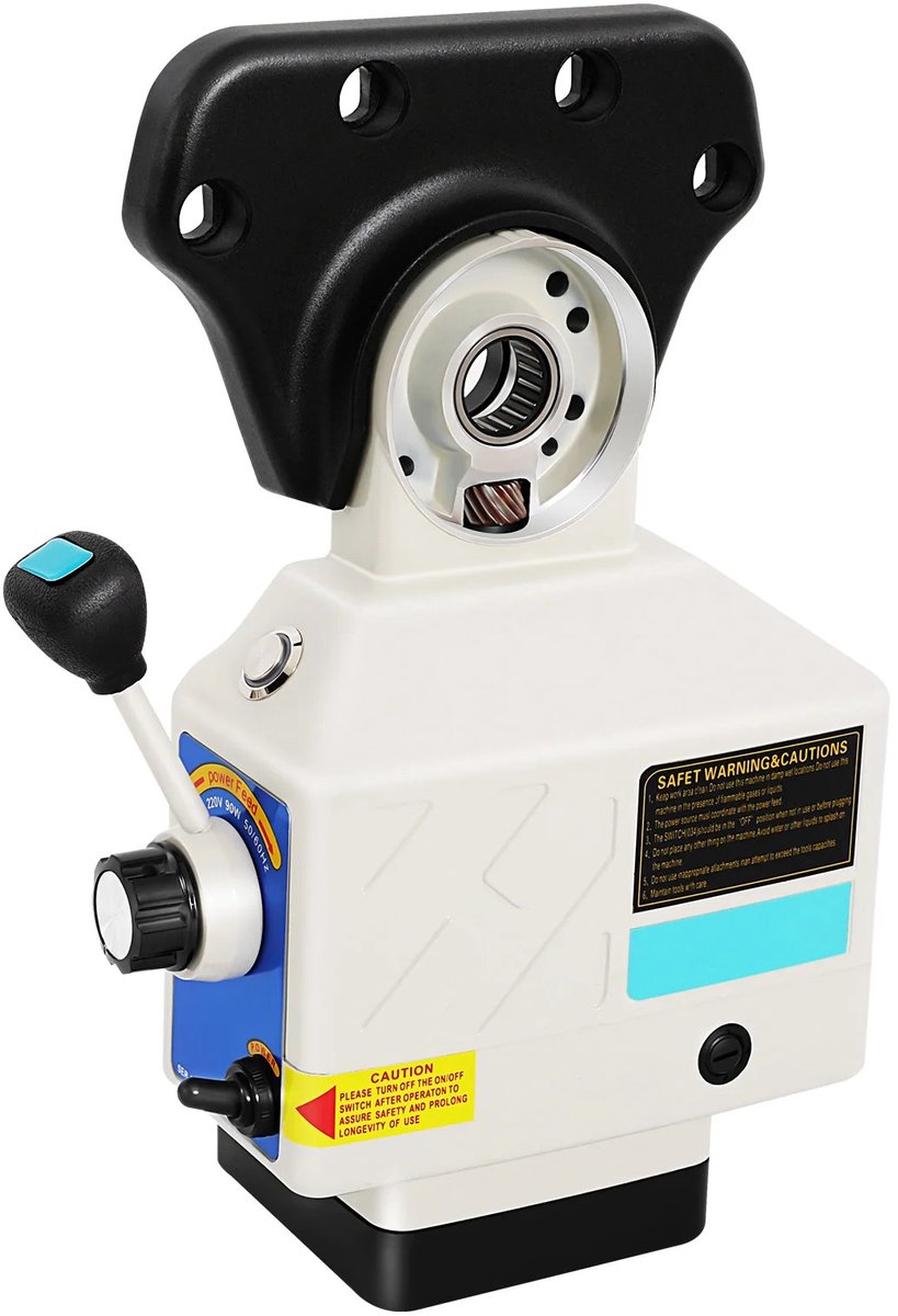 Novari - Automatische Power Feed - Motor - X-as motor freesmachine - Freesmachine - Traploos regelbare snelheid - 95W motor