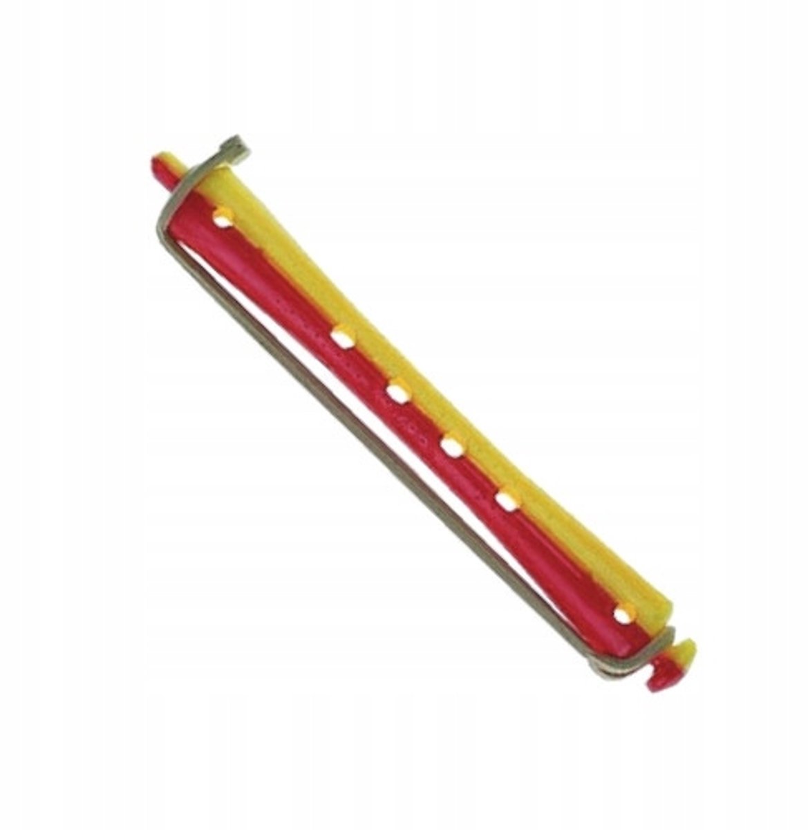 Efalock Permanent Krulrolle 9mm Geel-Rood (12 stuks)