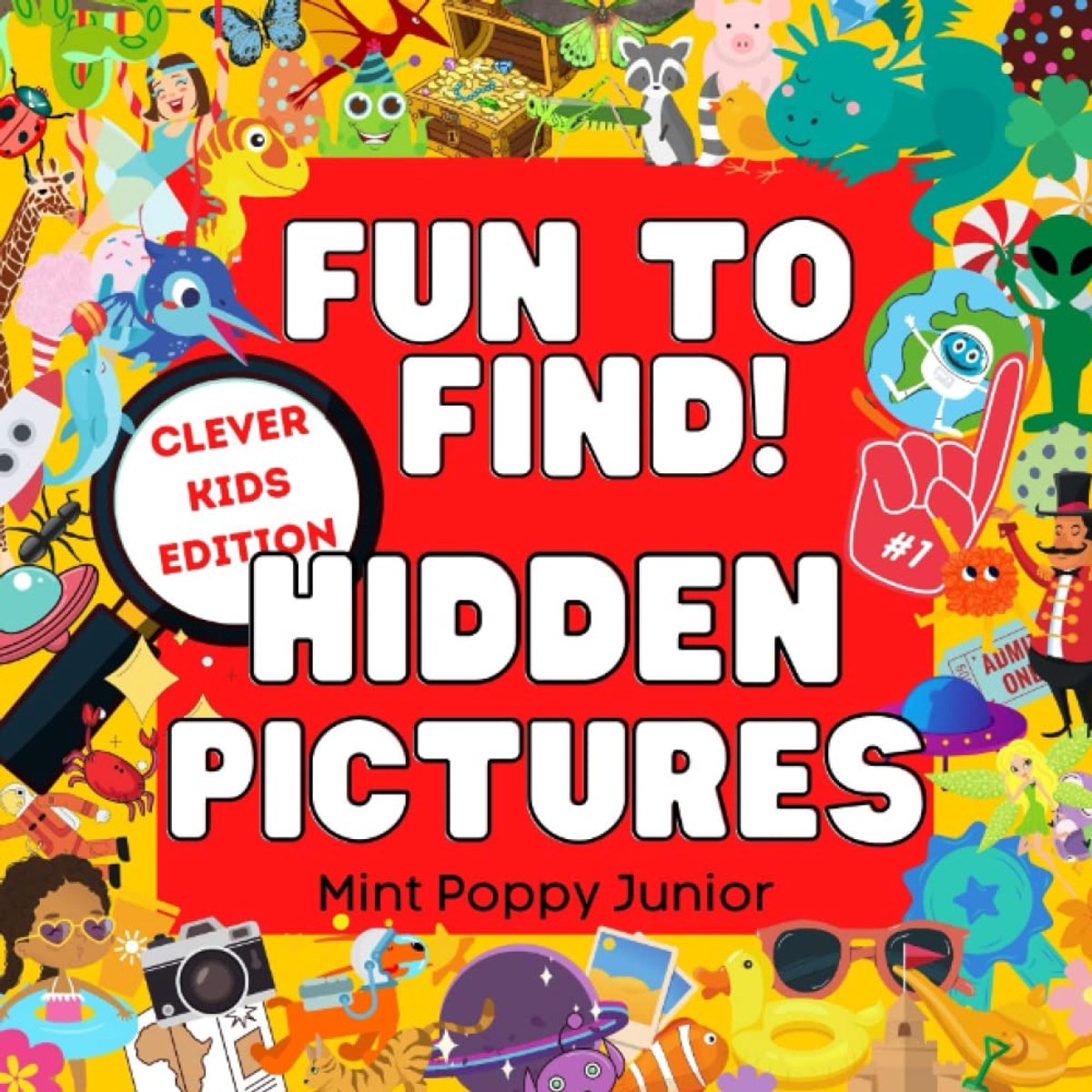 Fun To Find! Hidden Pictures Clever Kids Edition: Seek And Search For Hidden Objects Puzzle Book - ShopVlot