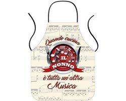 Bombo Schort Tijdens het koken ... is een heel andere muziek, opa, Nonno - ShopVlot