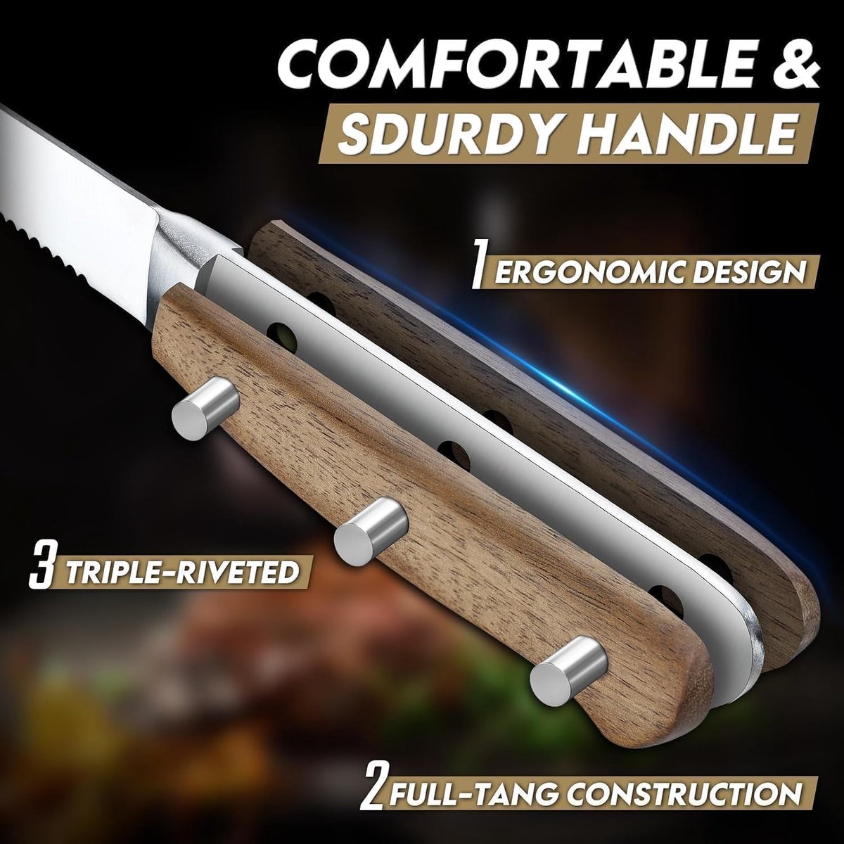 Freelander steak knives set of 8 - ShopVlot