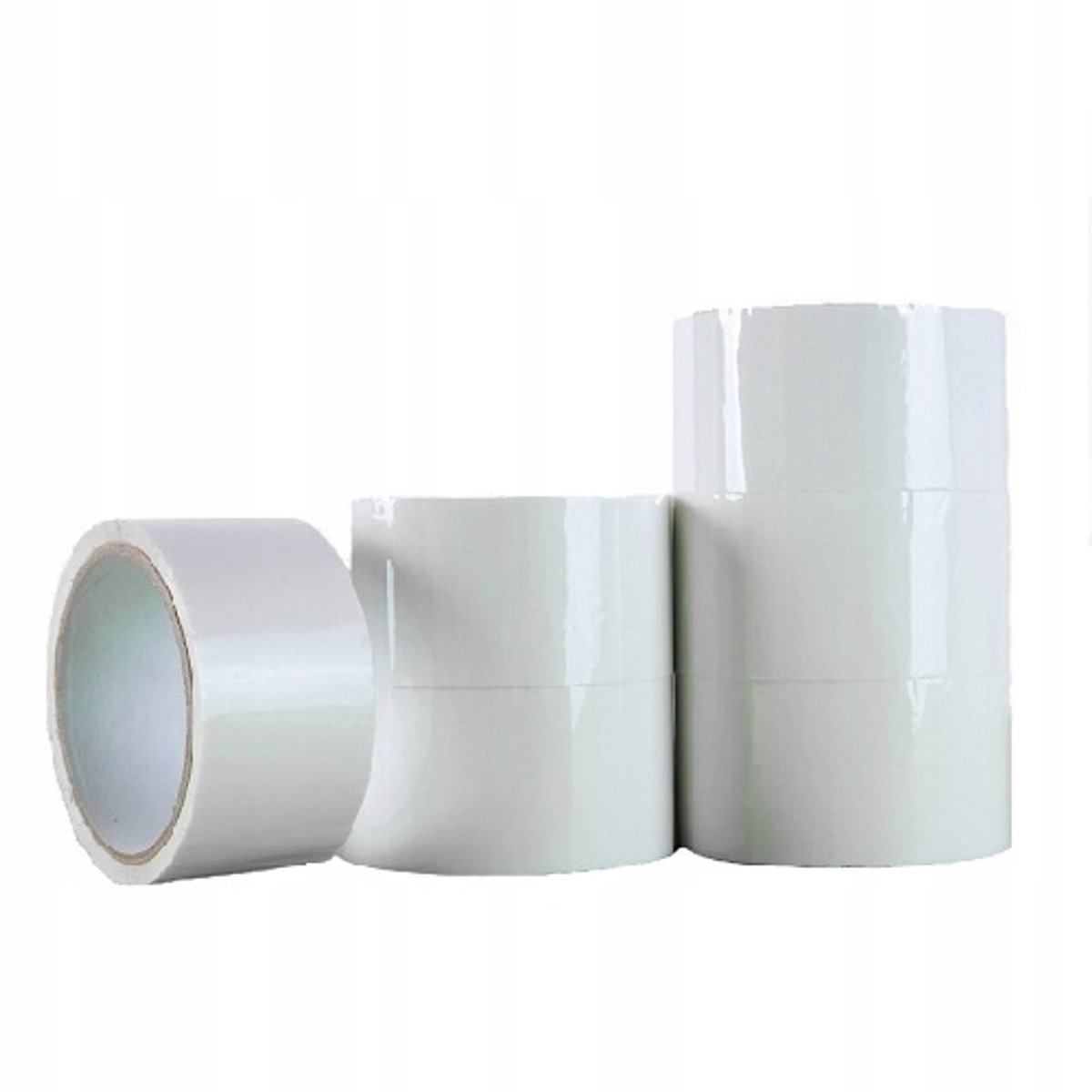 Sterke Witte Pakkingstape Acryl 48mm x 45m - 6 Rollen