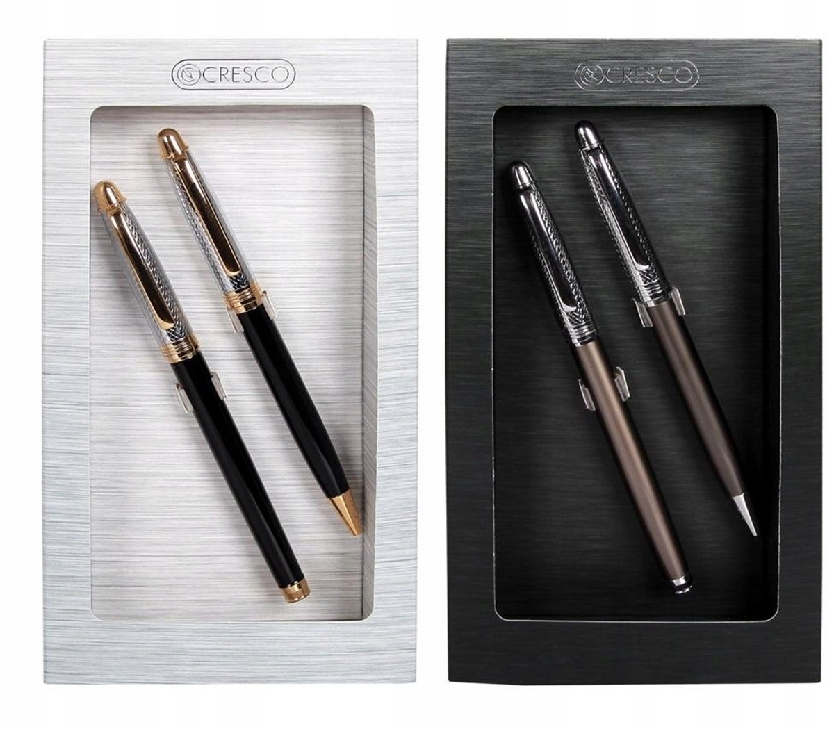 Merkloos Luxe Schrijfinstrument Set: Vulpen & Balpen - Perfect Cadeau