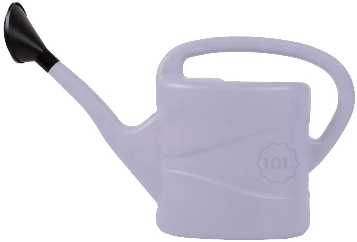 Famanu – Gieter met broes in lila, 10 liter, ideaal voor tuin en balkon