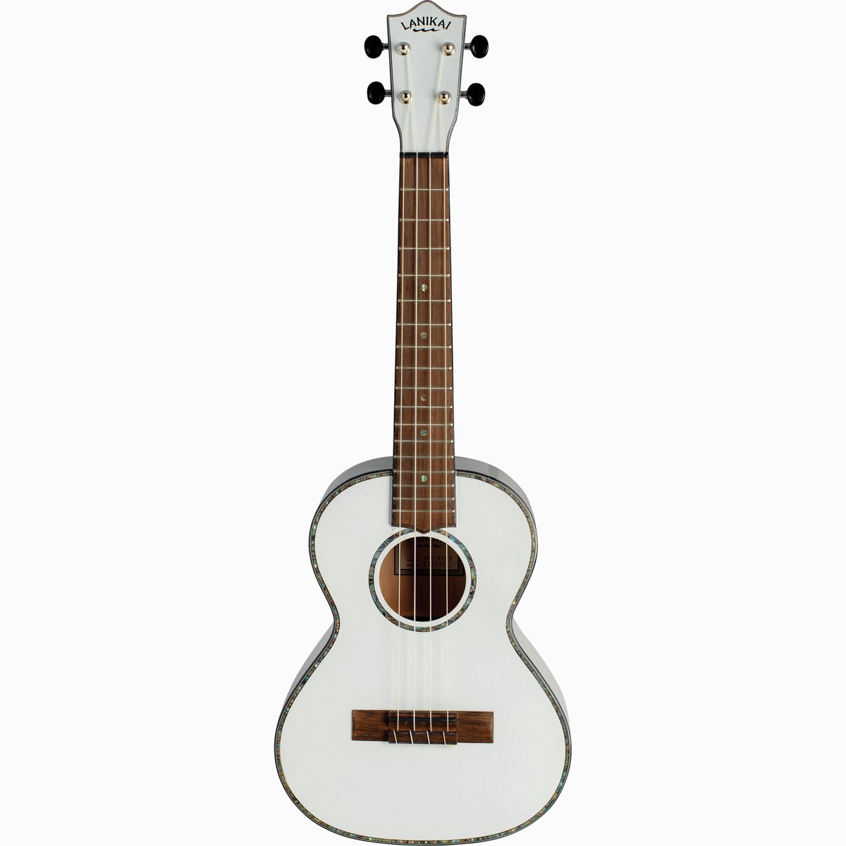 LANIKAI LKUJMS-AWT2 Tenorukelele, Julia Michaels White Pearl Signature, tas