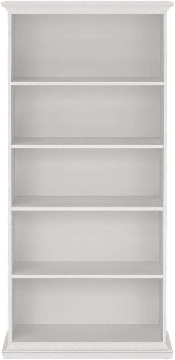 Giga Living Boekenkast Paris - Wit - 100x200x35cm