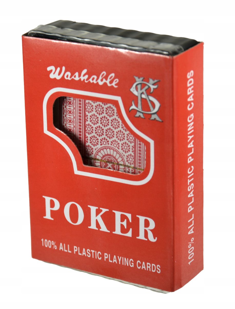 Speelkaarten Set 54 kaarten met etui, Poker, Bridge, Remi
