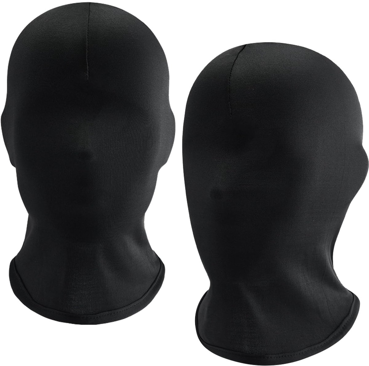 Zwart Zentai Hood Masker - Volledige Face Cover - Spandex Morph Masker - Perfect voor Halloween Party - ShopVlot