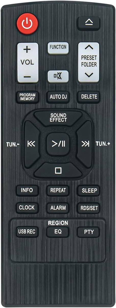 ALLIMITY Remote Control Compatible with LG HiFi System COV34618202 COV30748165 CM4360 CM4360-AEUSLLK - ShopVlot