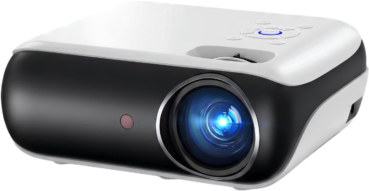 TYR® Mini Beamer - Projector - Beamer - Wit - 21cm x 18cm x 10cm