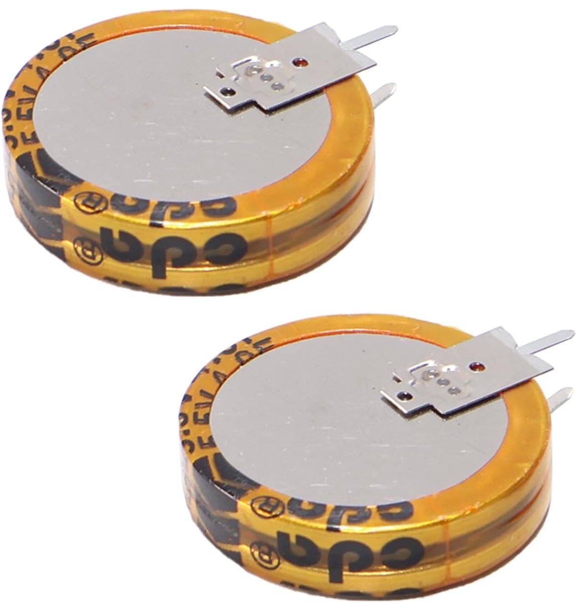 2 condensatoren 5,5 V 4 F type H, hoge energie en lage weerstand knoopcondensatoren voor wisselstroommotor en - ShopVlot