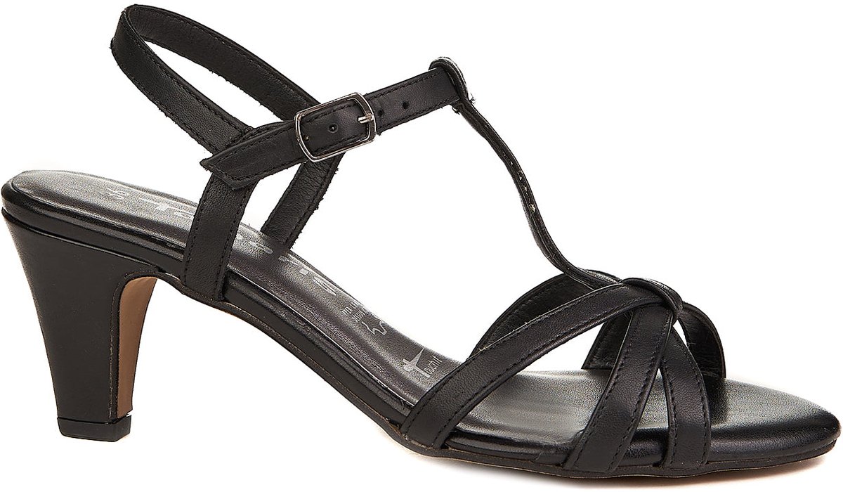 Tamaris Sandalen Natuurlijk Leer 40 Zwart