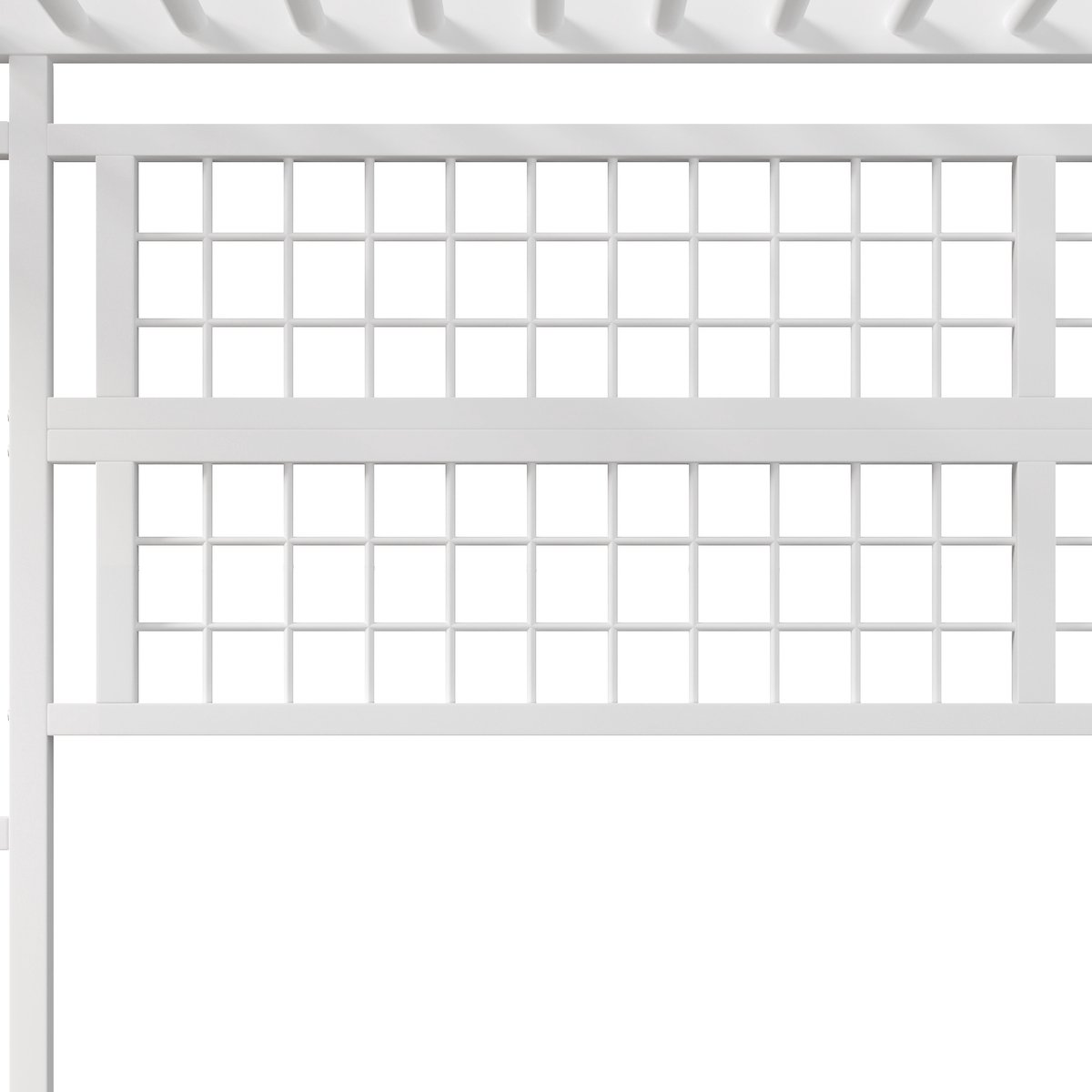 Hoogslaper - 140 x 200 cm - 2-persoons - met opbergruimte - met LED-verlichting - Wit