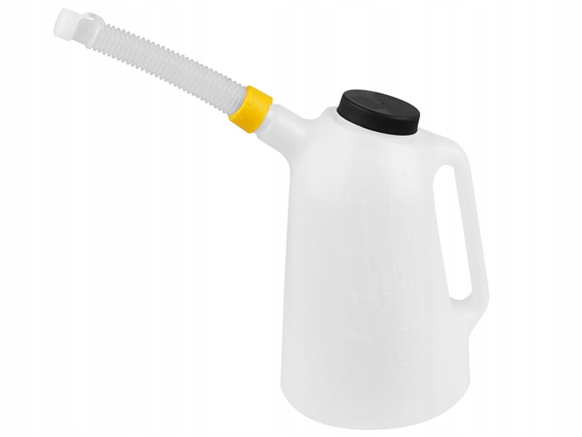 Oliekan 3L met Flexibele Trechter - Ideaal voor Motorolie