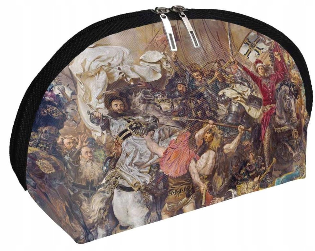 Toilettasjes met kunstprint "Slag bij Grunwald".