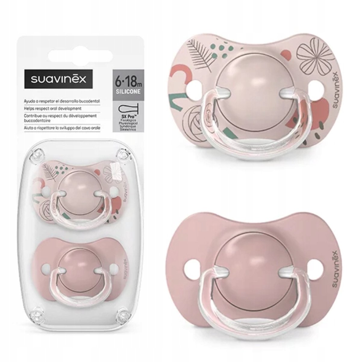 Suavinex SX Pro Fysiologische Speen - 6-18 Maanden
