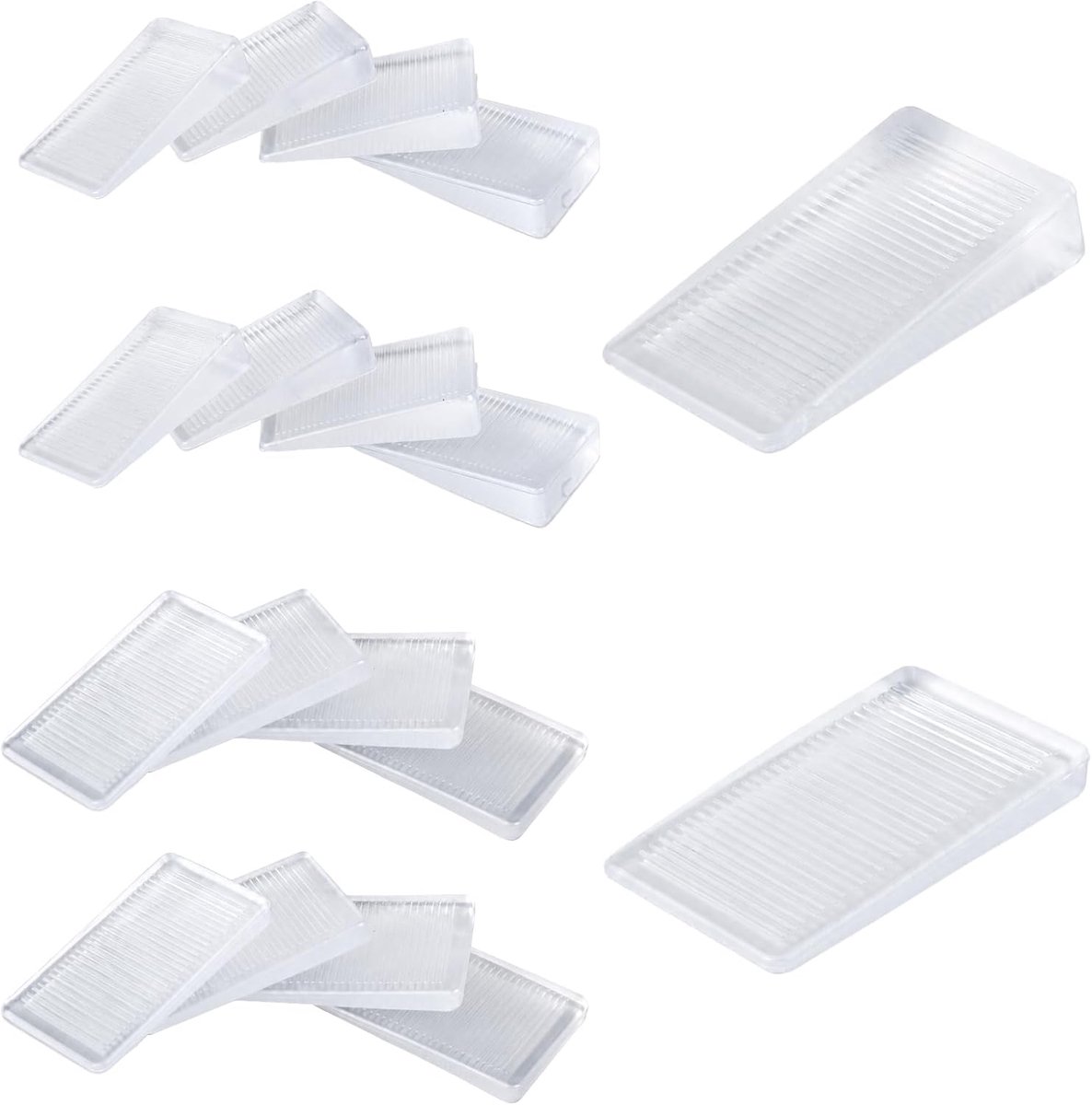 8 stuks rubberen deurwiggen antislip raamstoppers - ShopVlot