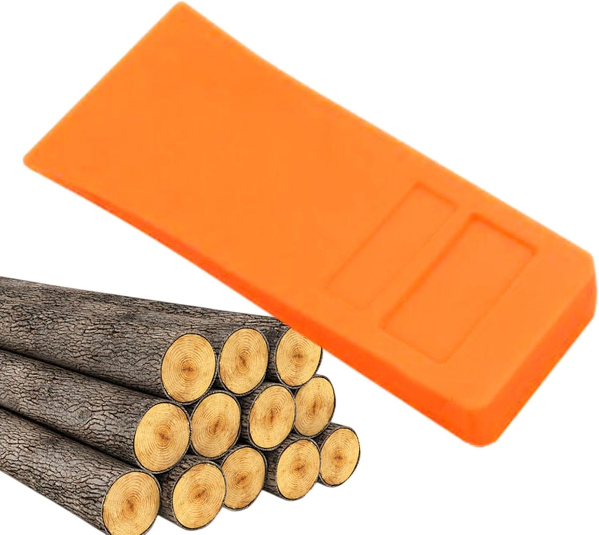 Boom Felling Wiggen - Boomgids Stabiliseren - Veilig Kappen - Robuust ABS Materiaal - 16 x 8 x 3 cm