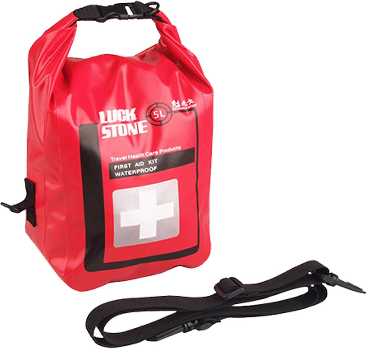 EHBO tas - Noodtas Organizer - Veilige Opslag - Waterdicht PVC - 2 of 5 Liter - Rood