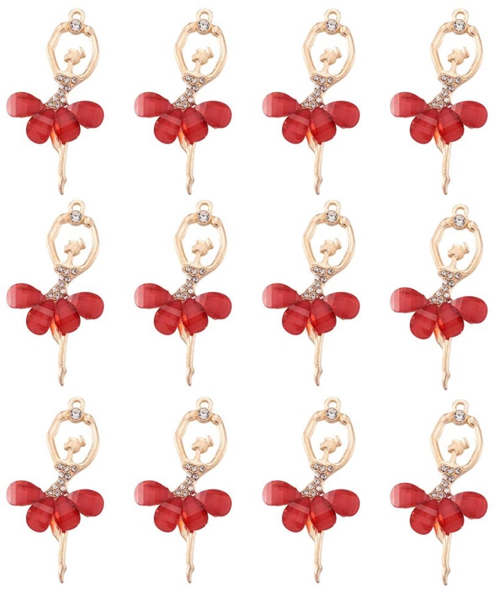 Dailygoods - Facet Kristallen Ballerina Bedels voor Sieraden Maken