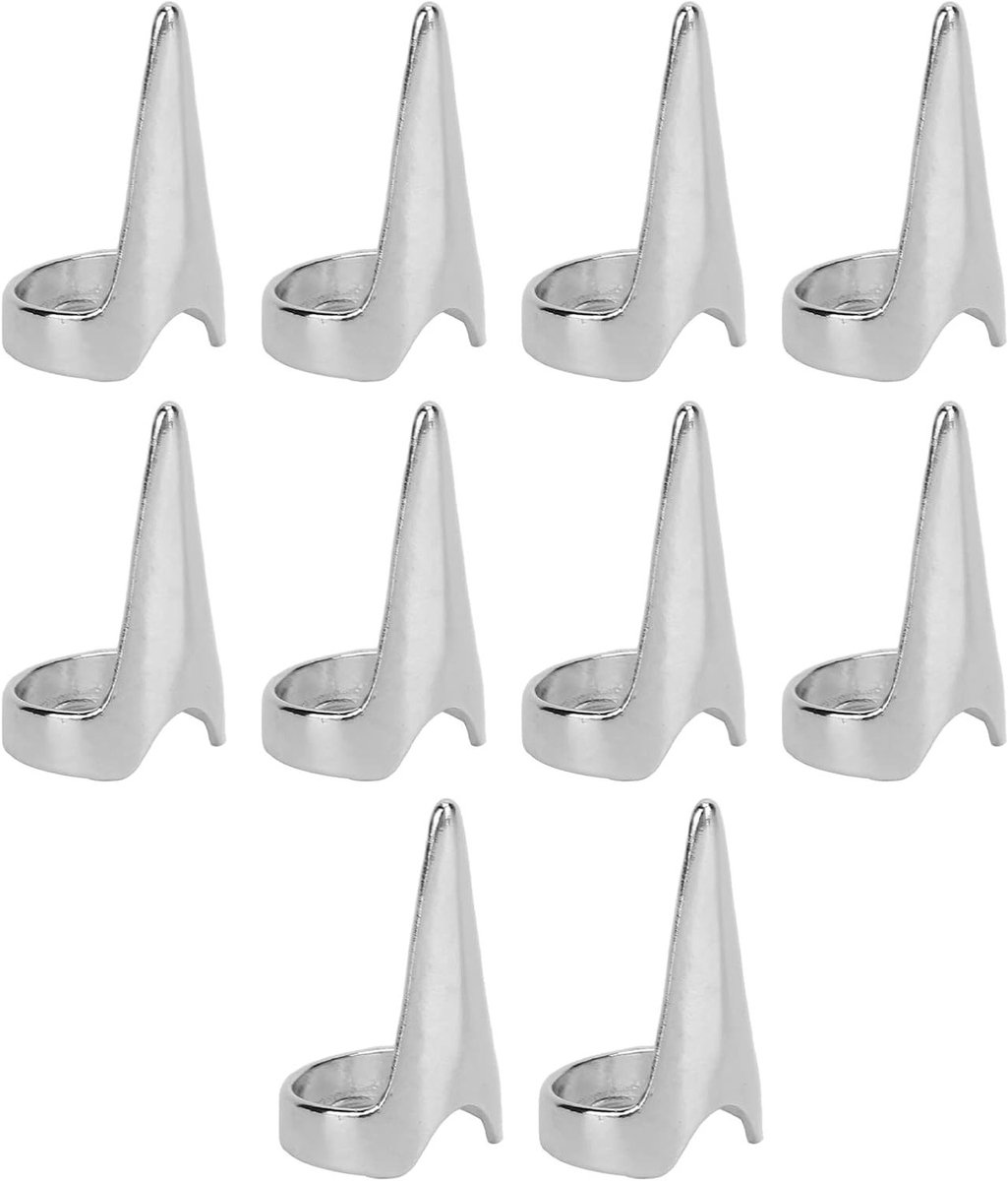 Duurzame Haar Scheiding Ring, 10 Stuks Weerbestendige Tool voor Stijlvol Scheiden van Baarden en Vlechten voor Mannen en Vrouwen
