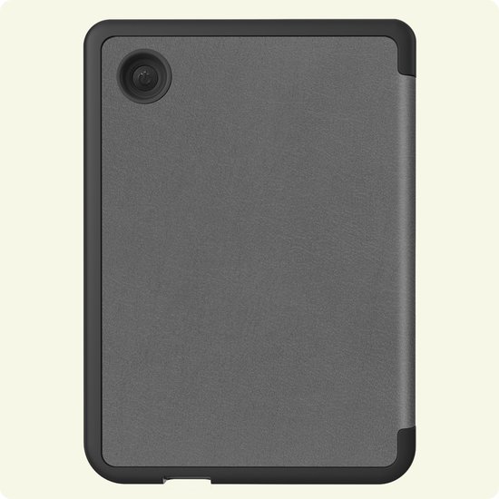Hoes Geschikt voor Kobo Clara 2E - E-reader Bescherm Hoesje Case Sleep Cover Trifold - Hoes Geschikt voor Kobo Clara 2E Hoesje - Grijs — afbeelding 5