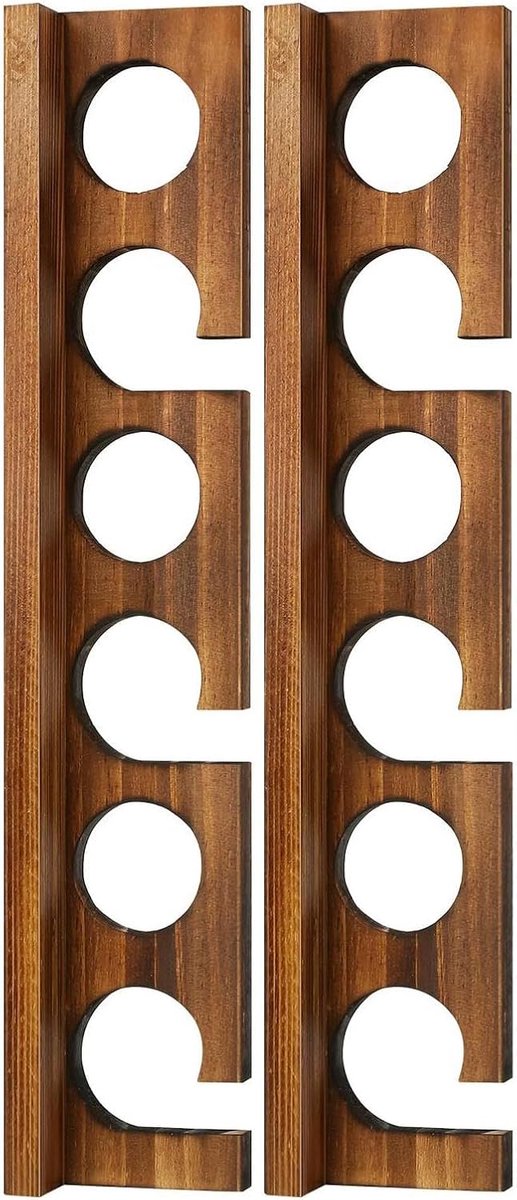 Hengelhouder - Opbergrek Hengels - Visuitrusting Organiseren - Ruime Opslag - 8.3W x 2.7H cm - Bruin