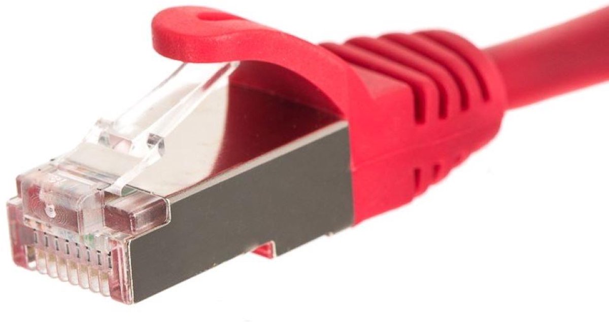 Netrack - Patchkabel - Gecategoriseerd als Cat. 5e FTP/STP - 5m - Rode Kleur